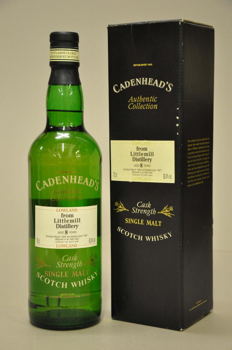 Littlemill 1989-1997 - 8 Year Old - Cadenheads Authentic Collection