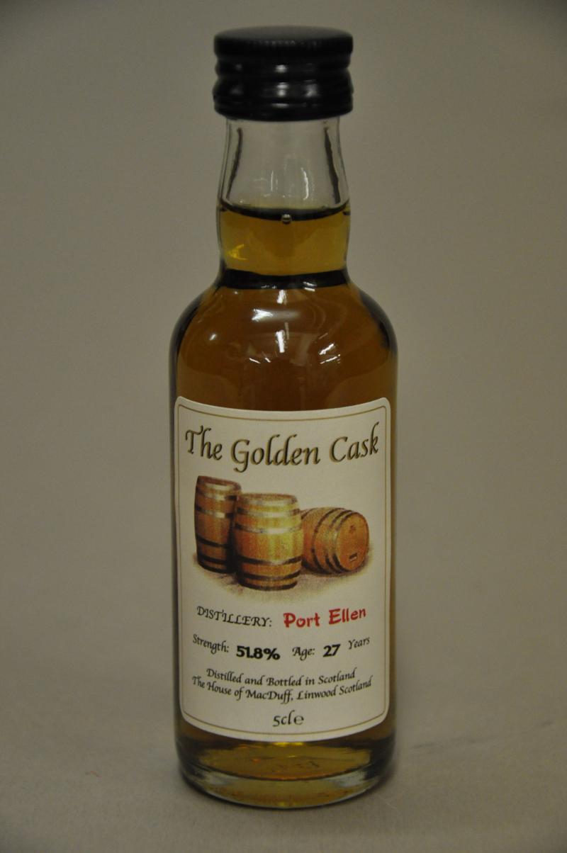 Port Ellen 27 Year Old - The Golden Cask Miniature