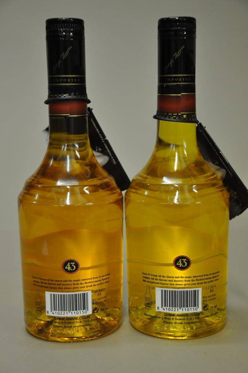Two Bottles of Licor 43\'