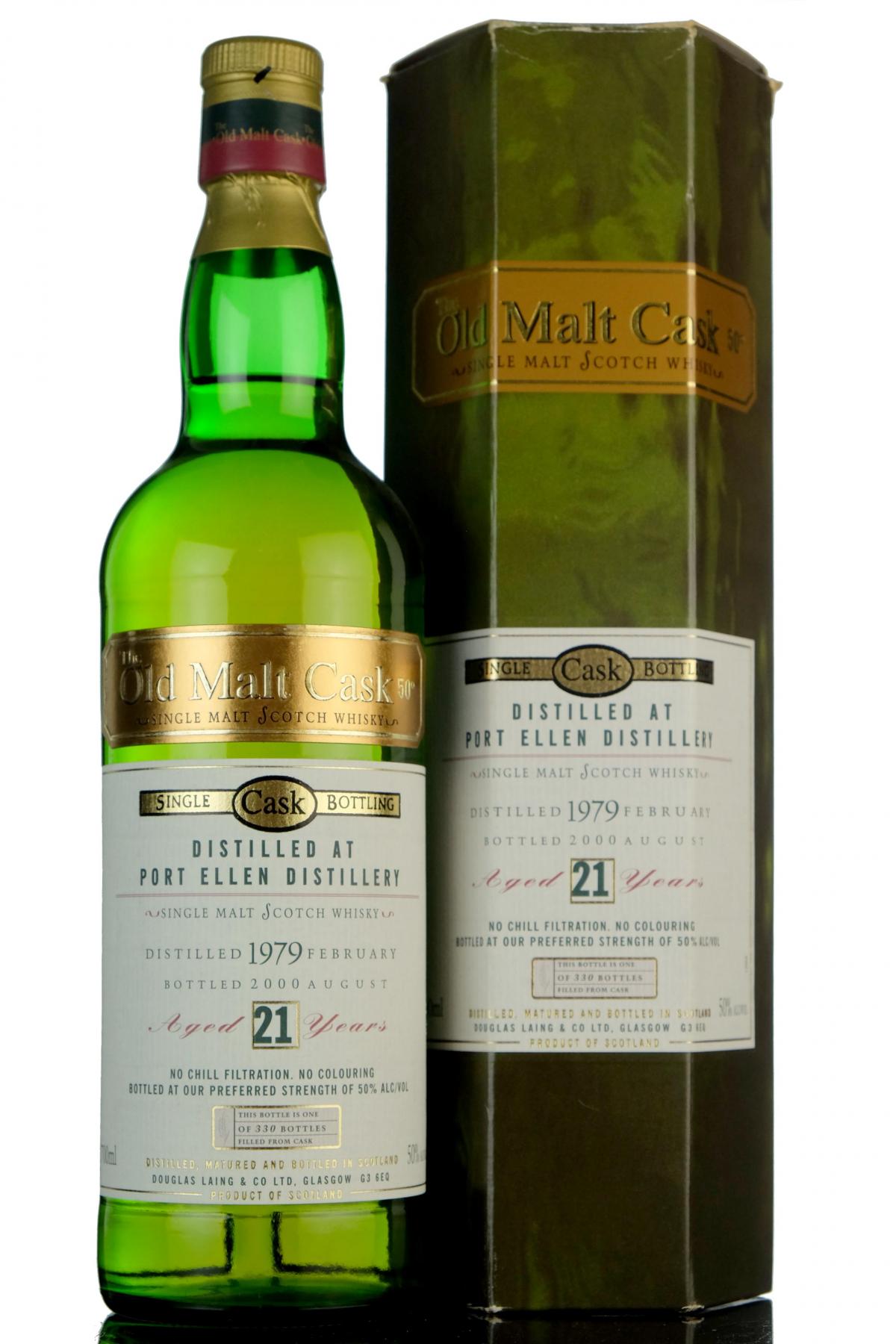 Port Ellen 1979-2000 - 21 Year Old - Douglas Laing - Old Malt Cask