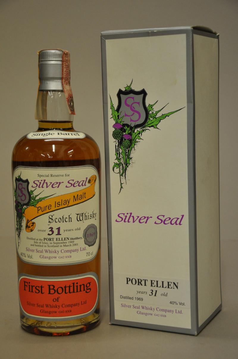 Port Ellen 1969 - 31 Year Old - Silver Seal Bottling