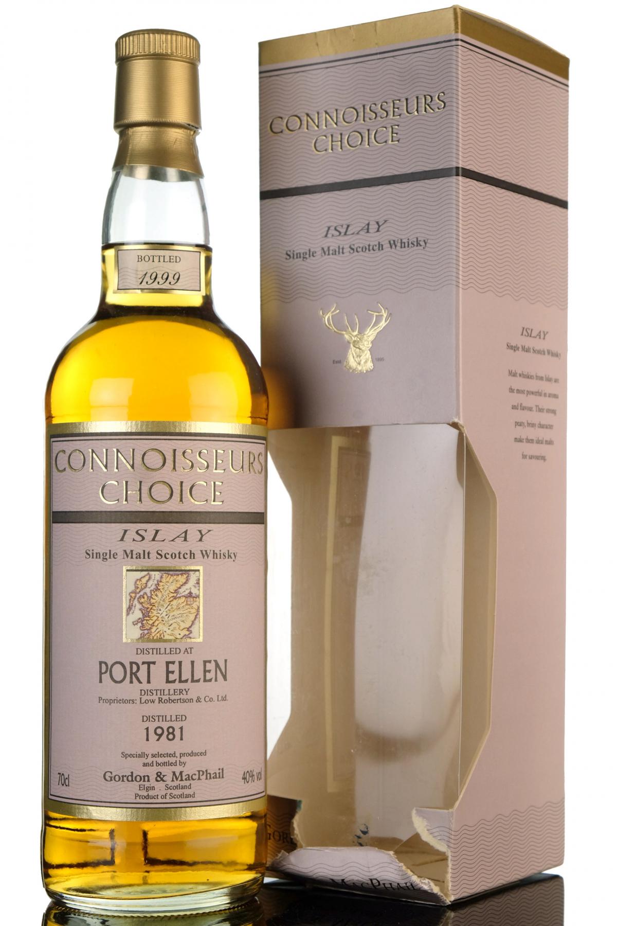 Port Ellen 1981-1999 - Connoisseurs Choice