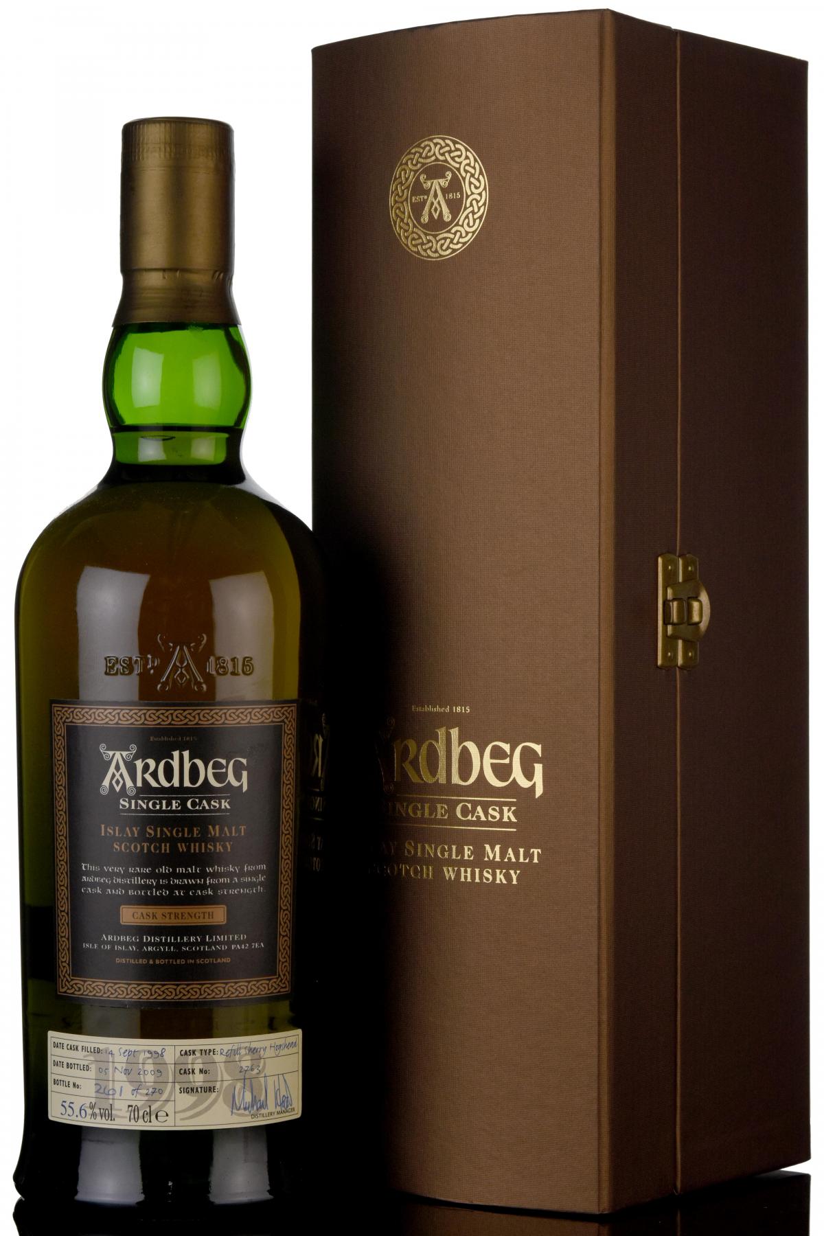 Ardbeg 1998-2009 - Single Cask 2763