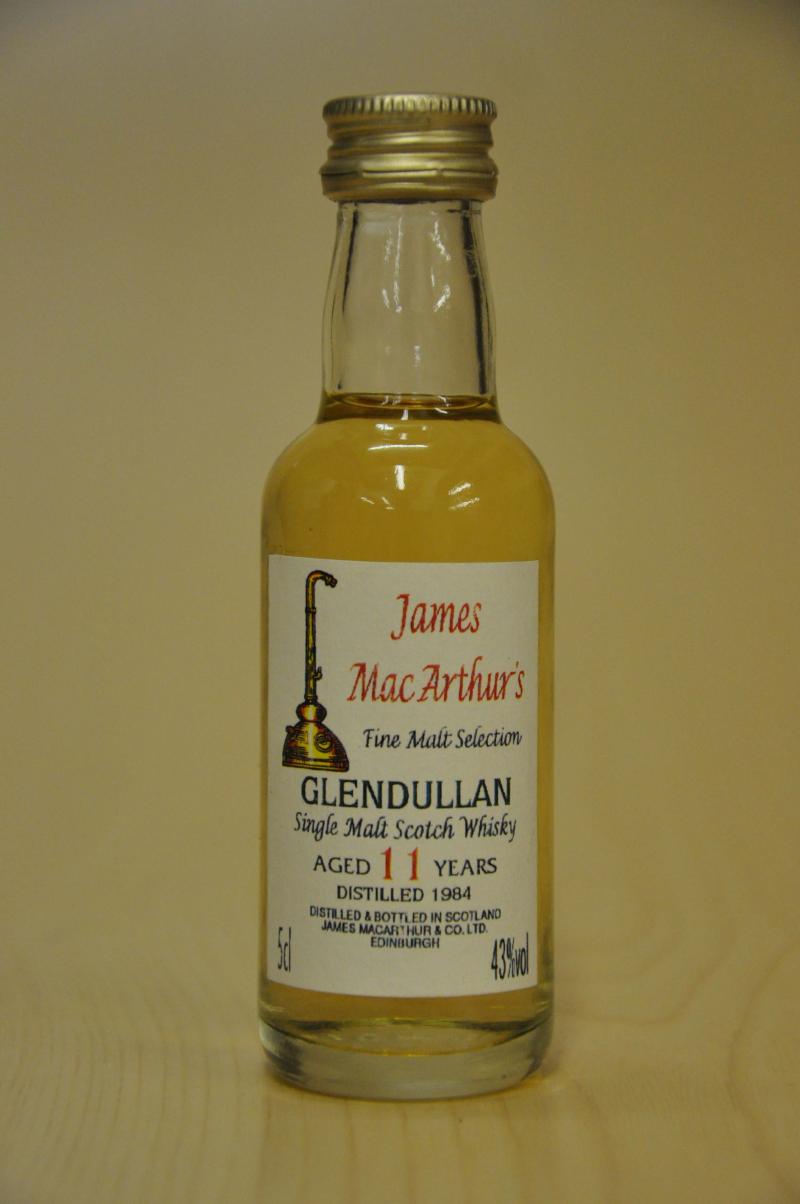 Glendullan 1984 - James MacArthur\'s Miniature