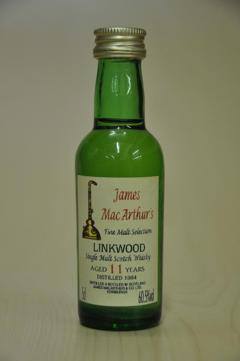 Linkwood 1984 - James MacArthur\'s Miniature