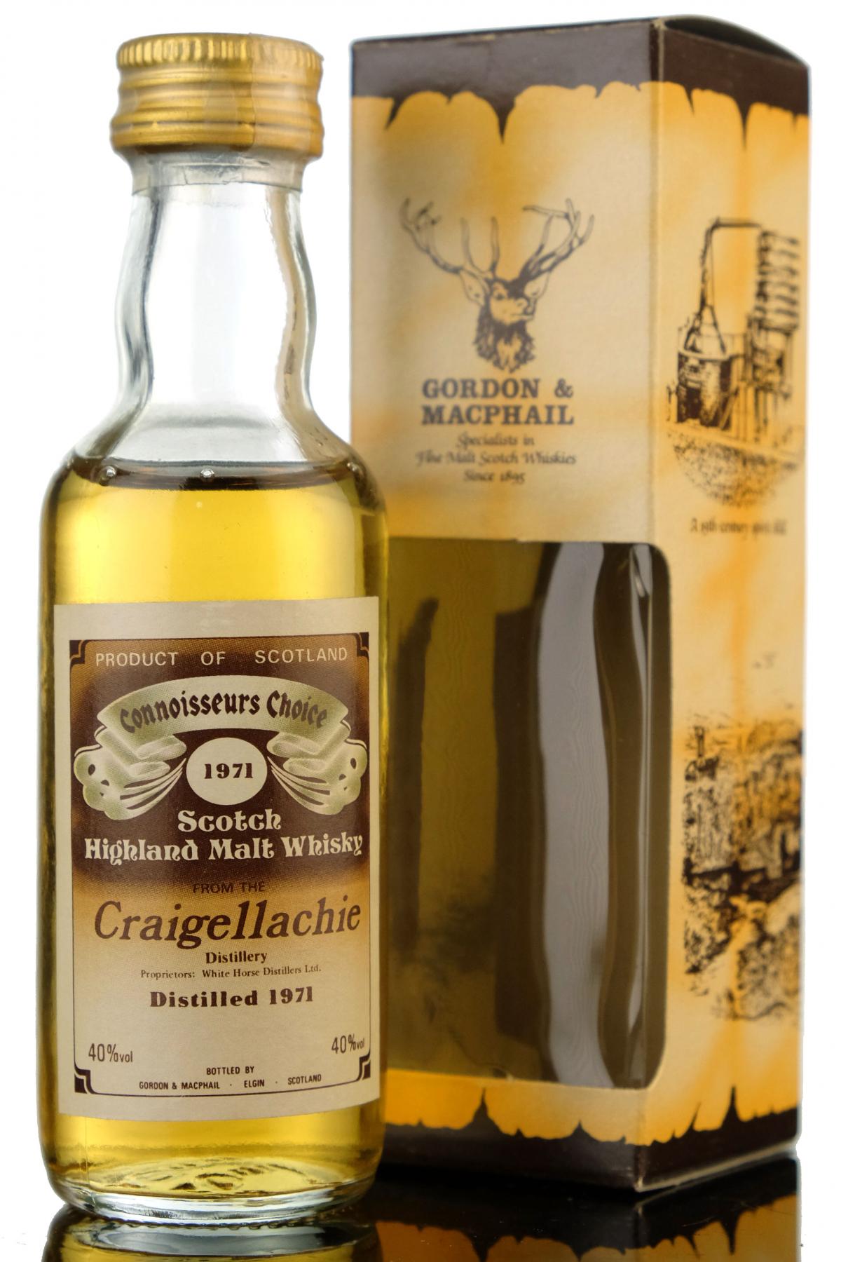 Craigellachie 1971 - Connoisseurs Choice Miniature