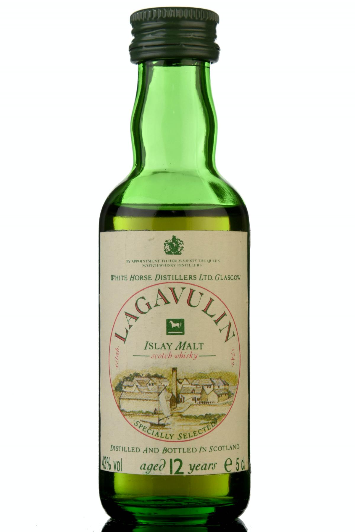 Lagavulin 12 Year Old Miniature