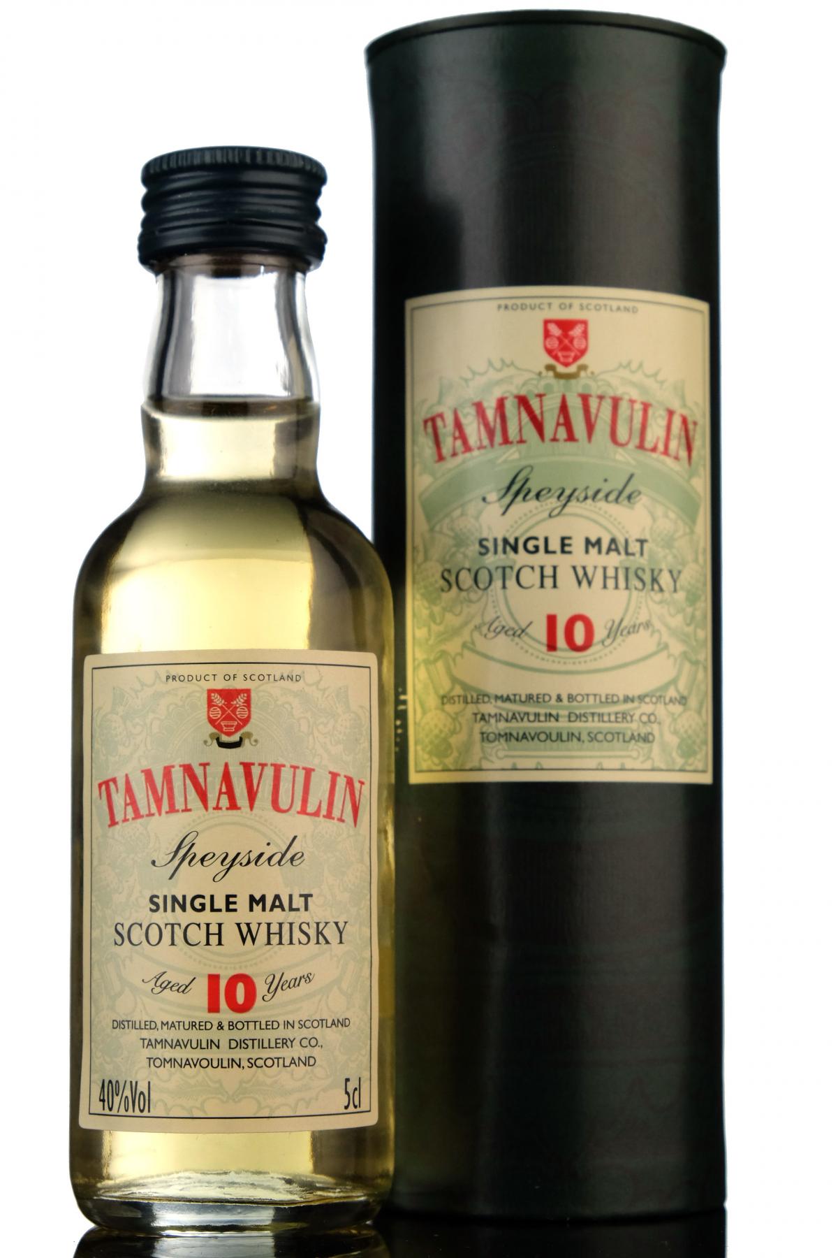 Tamnavulin 10 Year Old Miniature