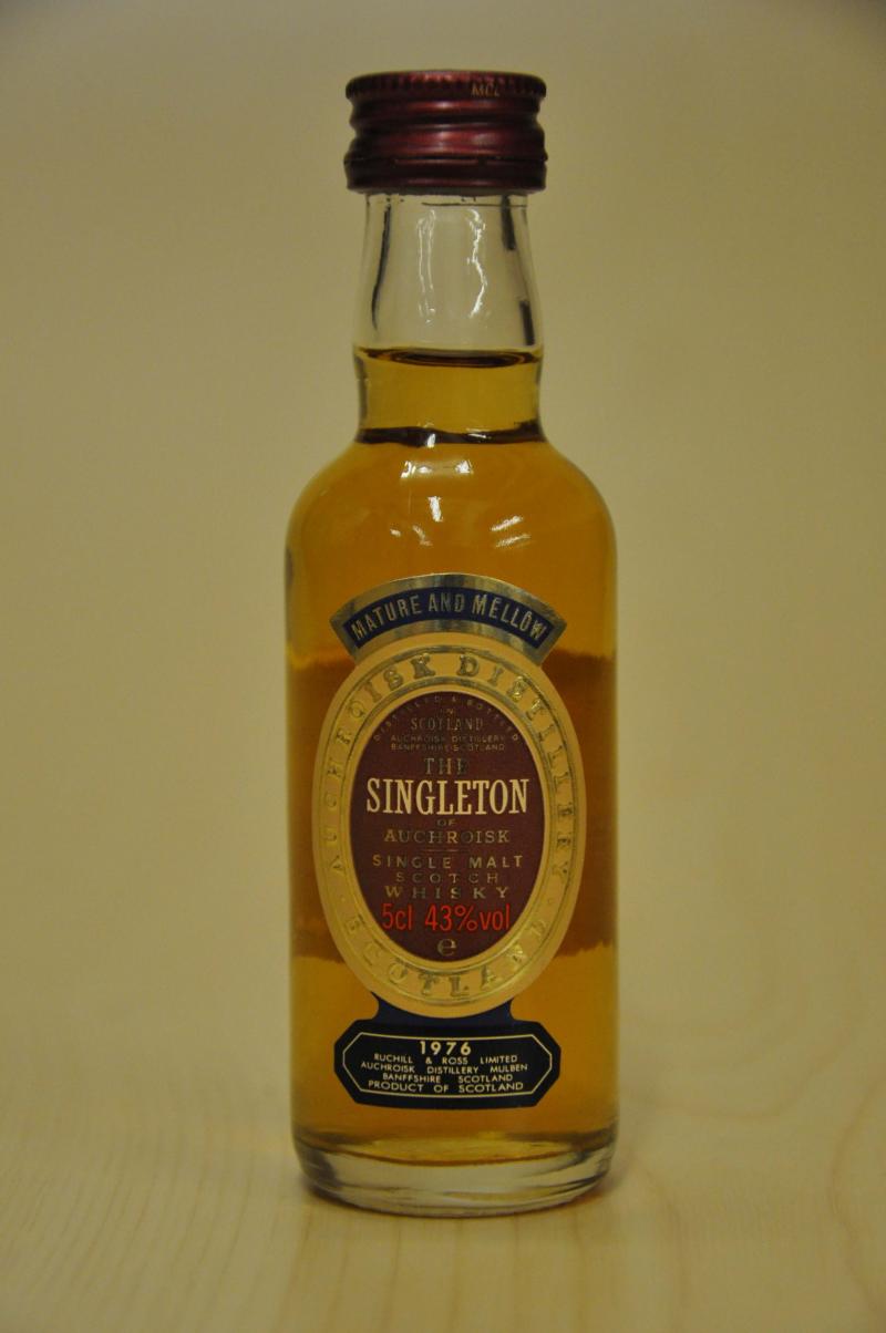 Singleton Of Auchroisk 1976 Miniature