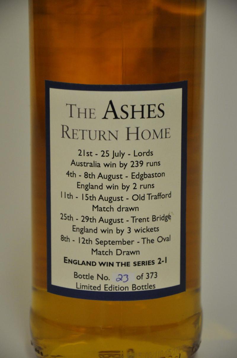 The Ashes Return Home