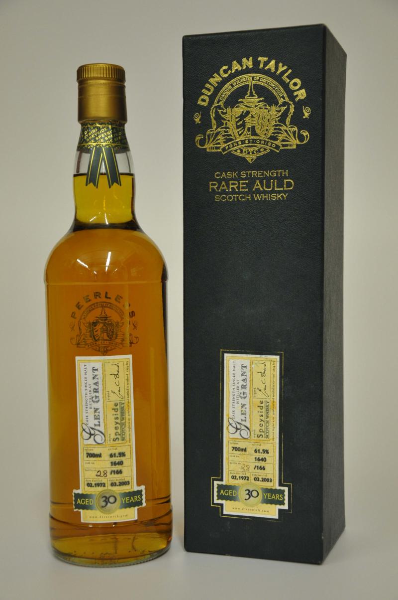 Glen Grant 1972-2003 - 30 Year Old - Duncan Taylor - Rare Auld