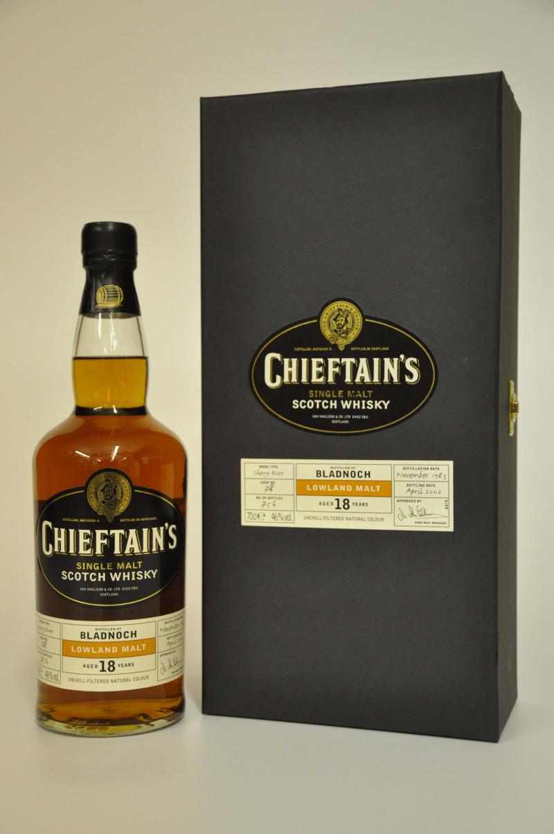 Bladnoch 1983 - 18 Year Old - Chieftain\'s