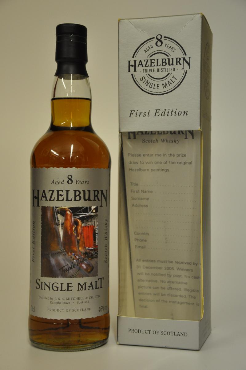 Hazelburn 8 Year Old - 1st Edition - 2005 Release