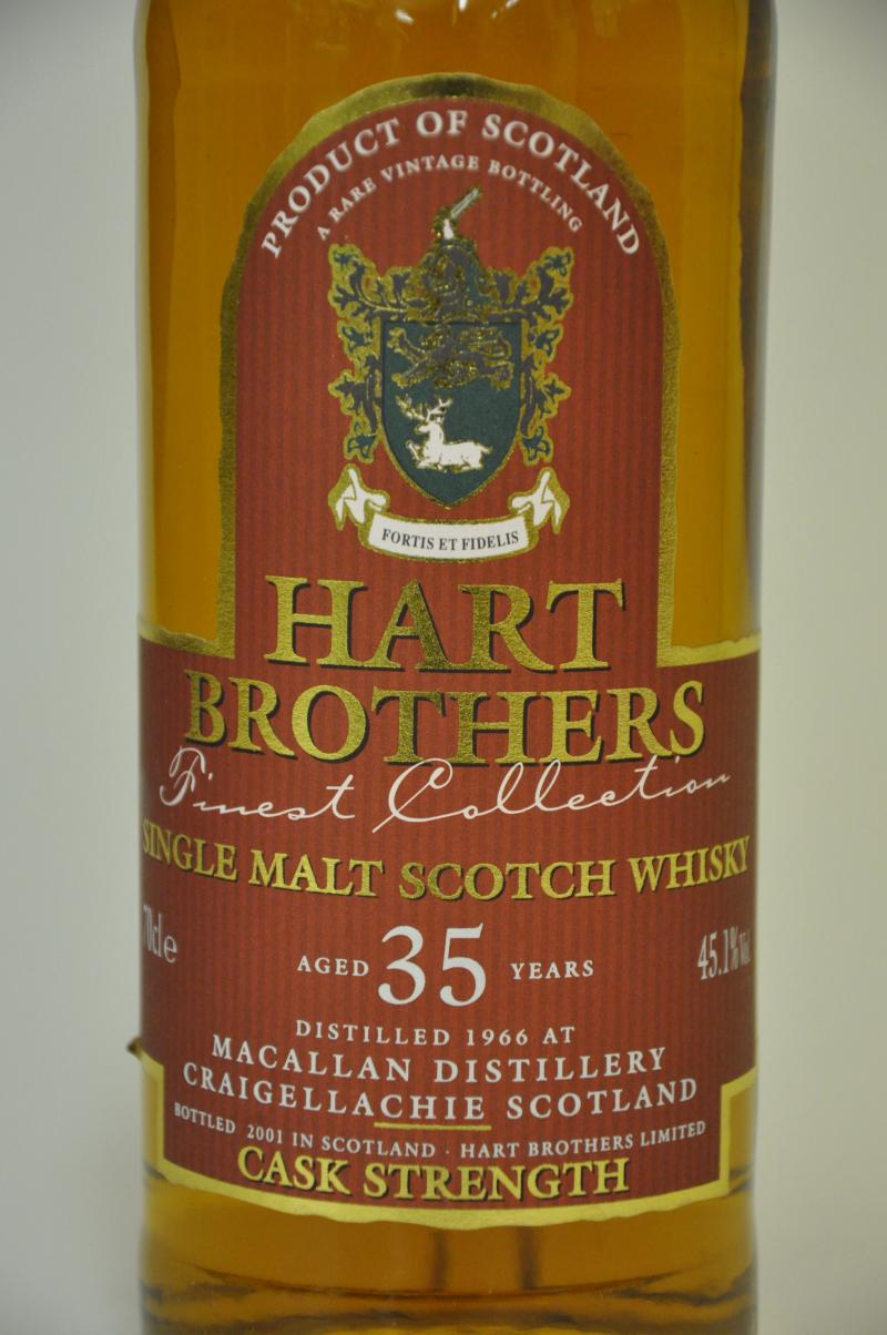 Macallan 1966-2001 - 35 Year Old - Hart Brothers - Finest Collection