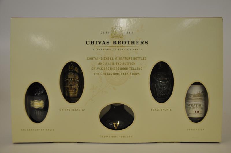Chivas Brothers 5 x 5cl Miniatures
