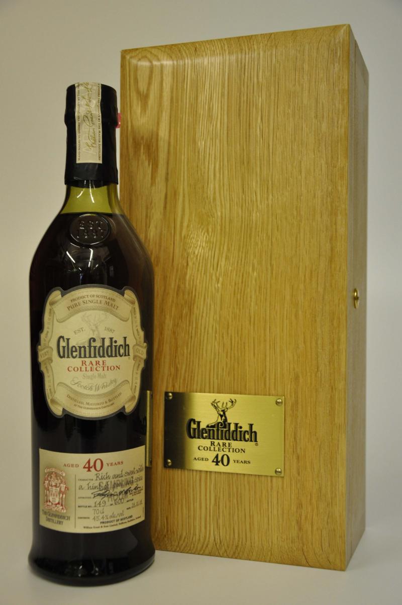 Glenfiddich 40 Year Old - Rare Collection Bottled 2008