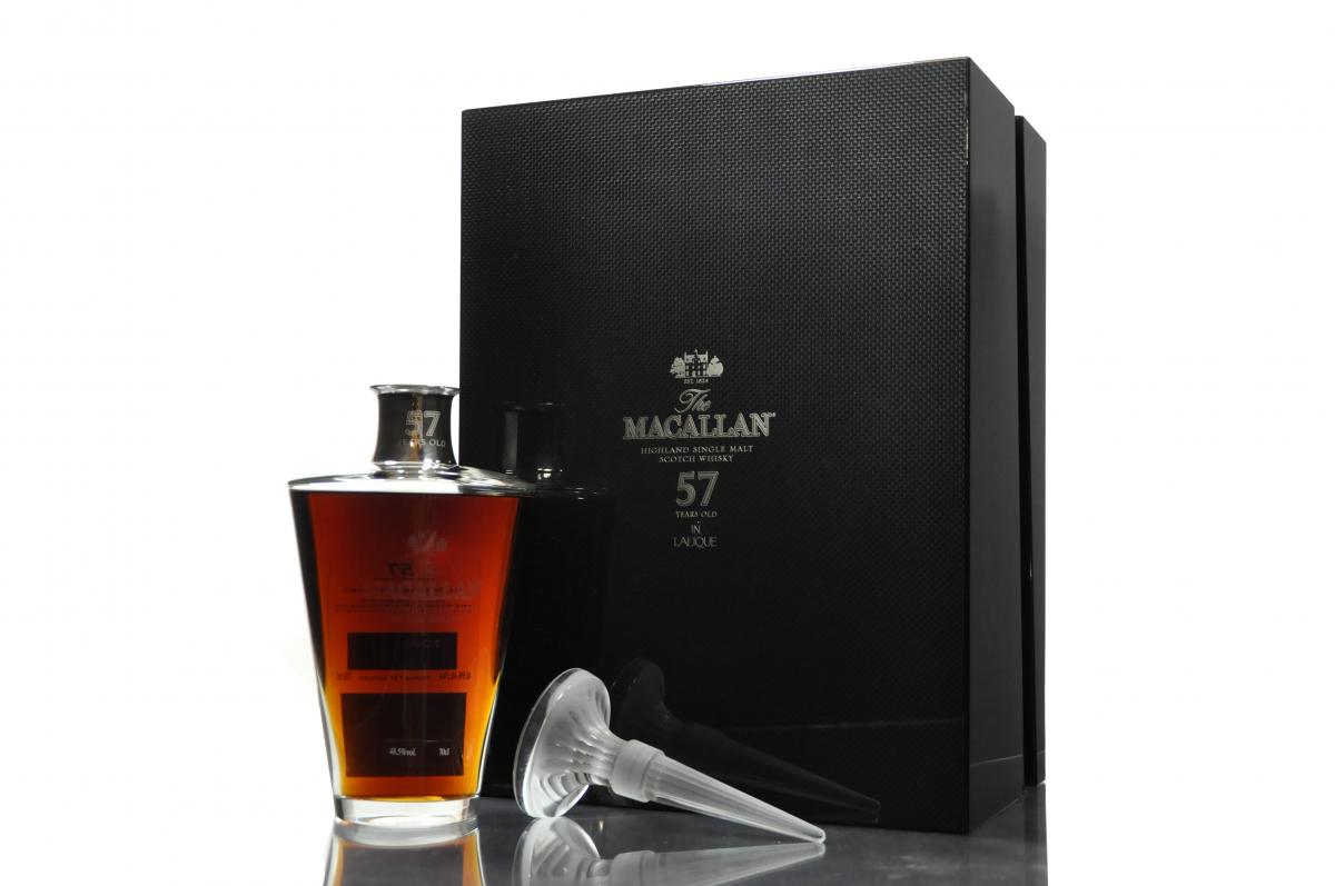 Macallan 57 Year Old - Lalique Decanter - Third Release