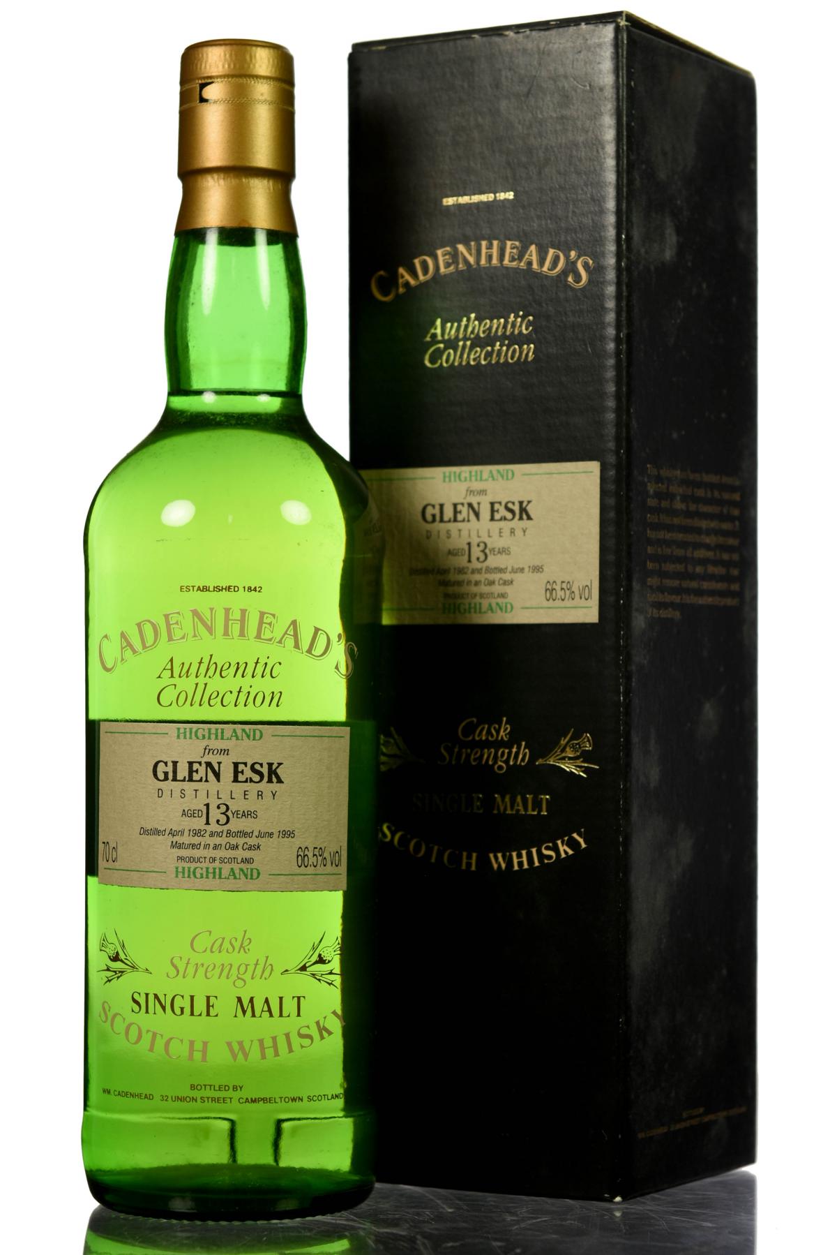 Glen Esk 1982-1995 - 13 Year Old - Cadenheads Authentic Collection