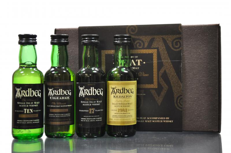 Ardbeg Peat Pack - The Storey Of Peat - Miniature Set