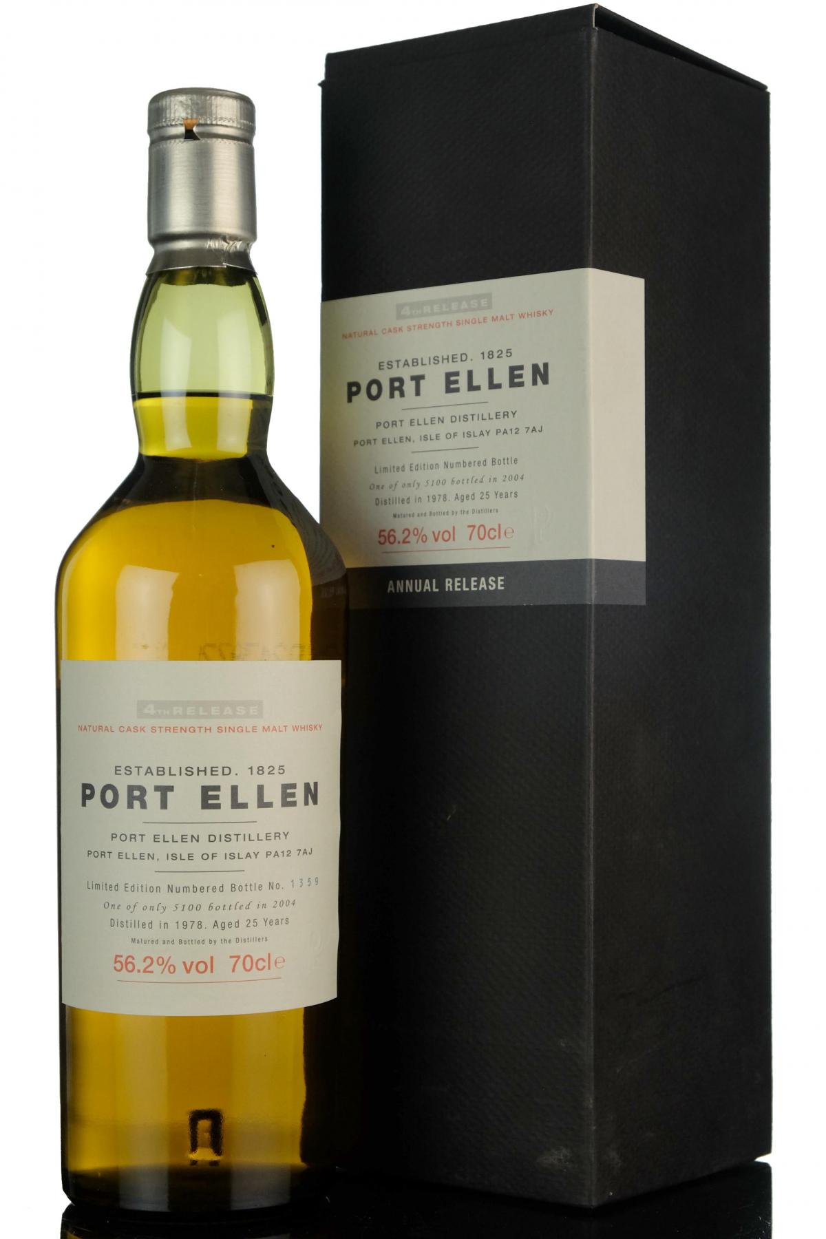 Port Ellen 1978-2004 - 25 Year Old - 4th Release