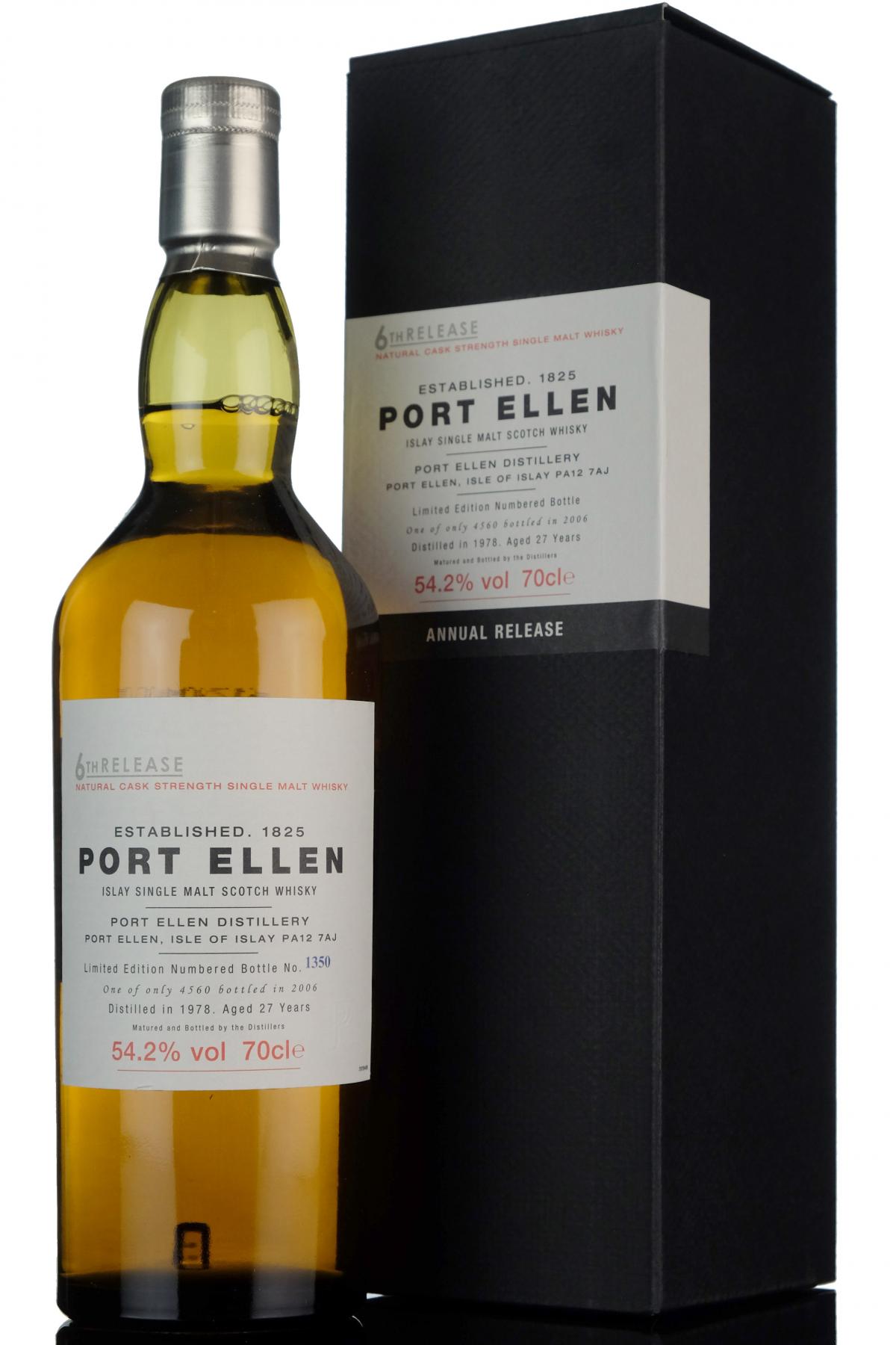 Port Ellen 1978-2006 - 27 Year Old - 6th Release