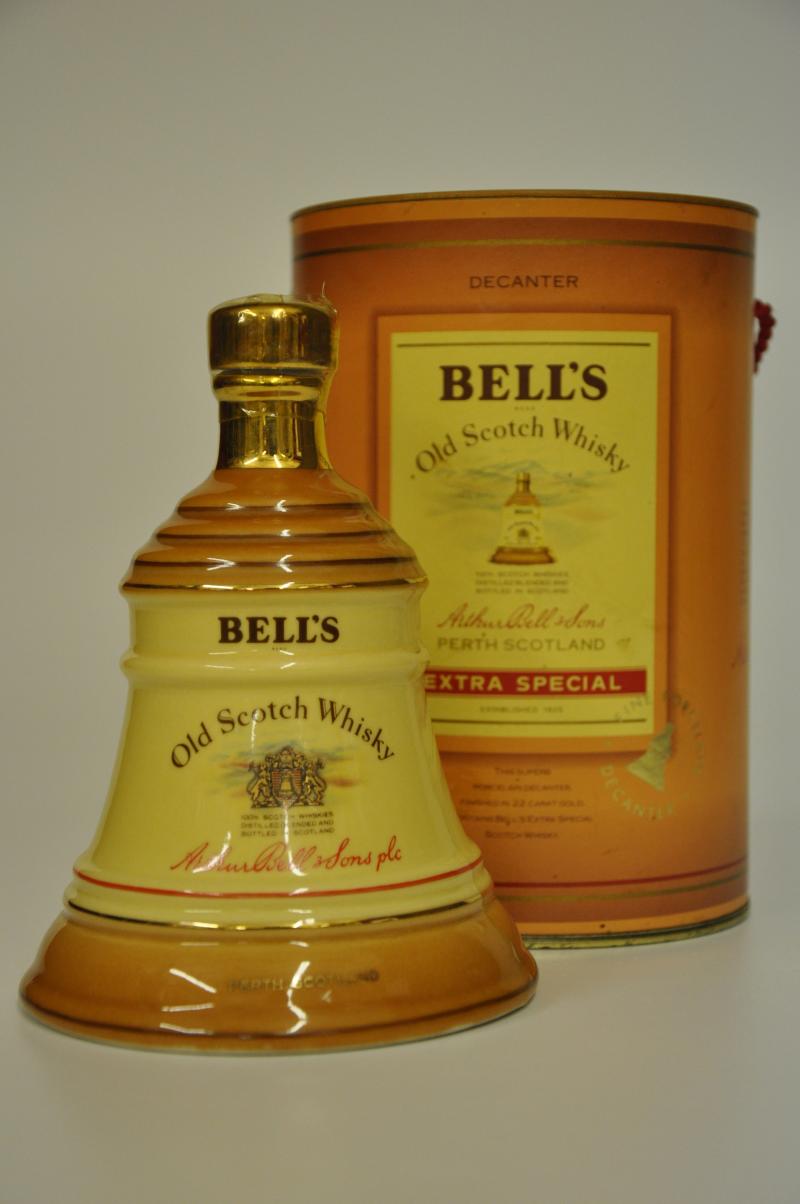 Bells Tan & Cream - Ceramic Decanter
