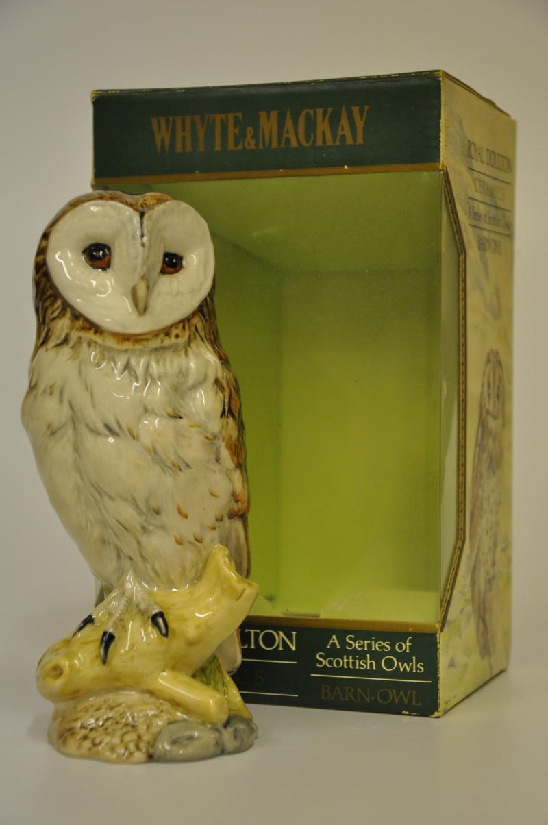 Whyte & Mackay Royal Doulton Ceramic Barn Owl