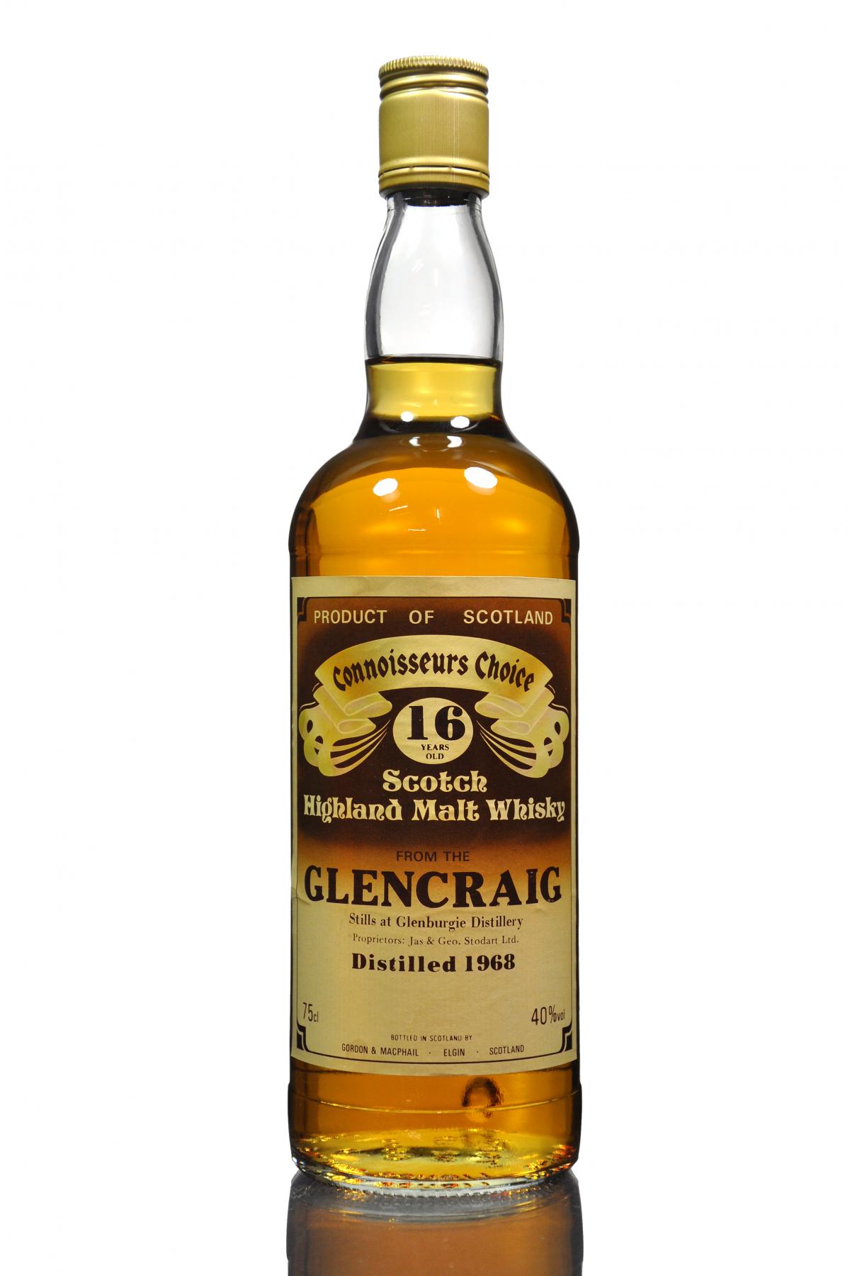Glencraig 1968 - 16 Year Old - Connoisseurs Choice