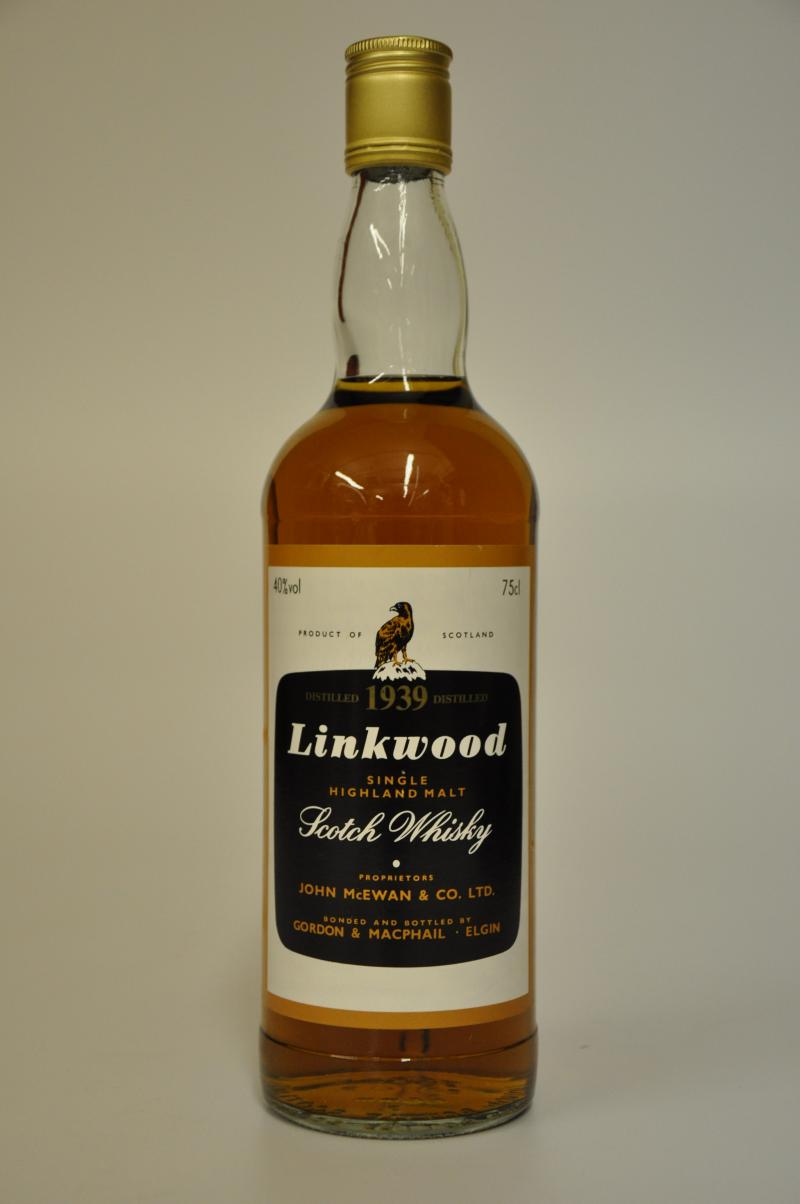 Linkwood 1939 - Gordon & MacPhail Bottling