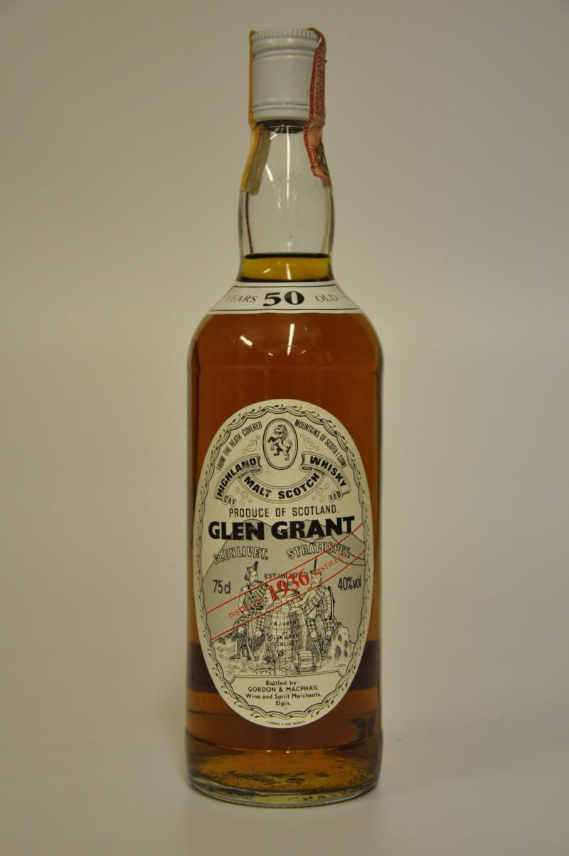 Glen Grant 1936 - 50 Year Old - Gordon & MacPhail Bottling