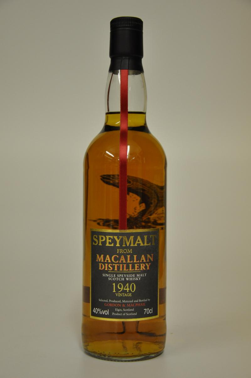 Macallan 1940 - 50 Year Old - Gordon & MacPhail - Speymalt