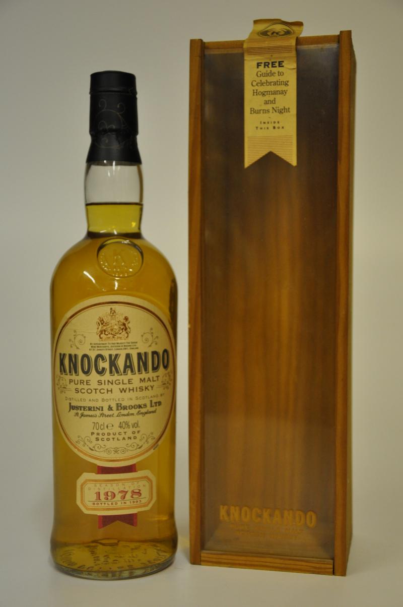 Knockando 1978 - Bottled 1993