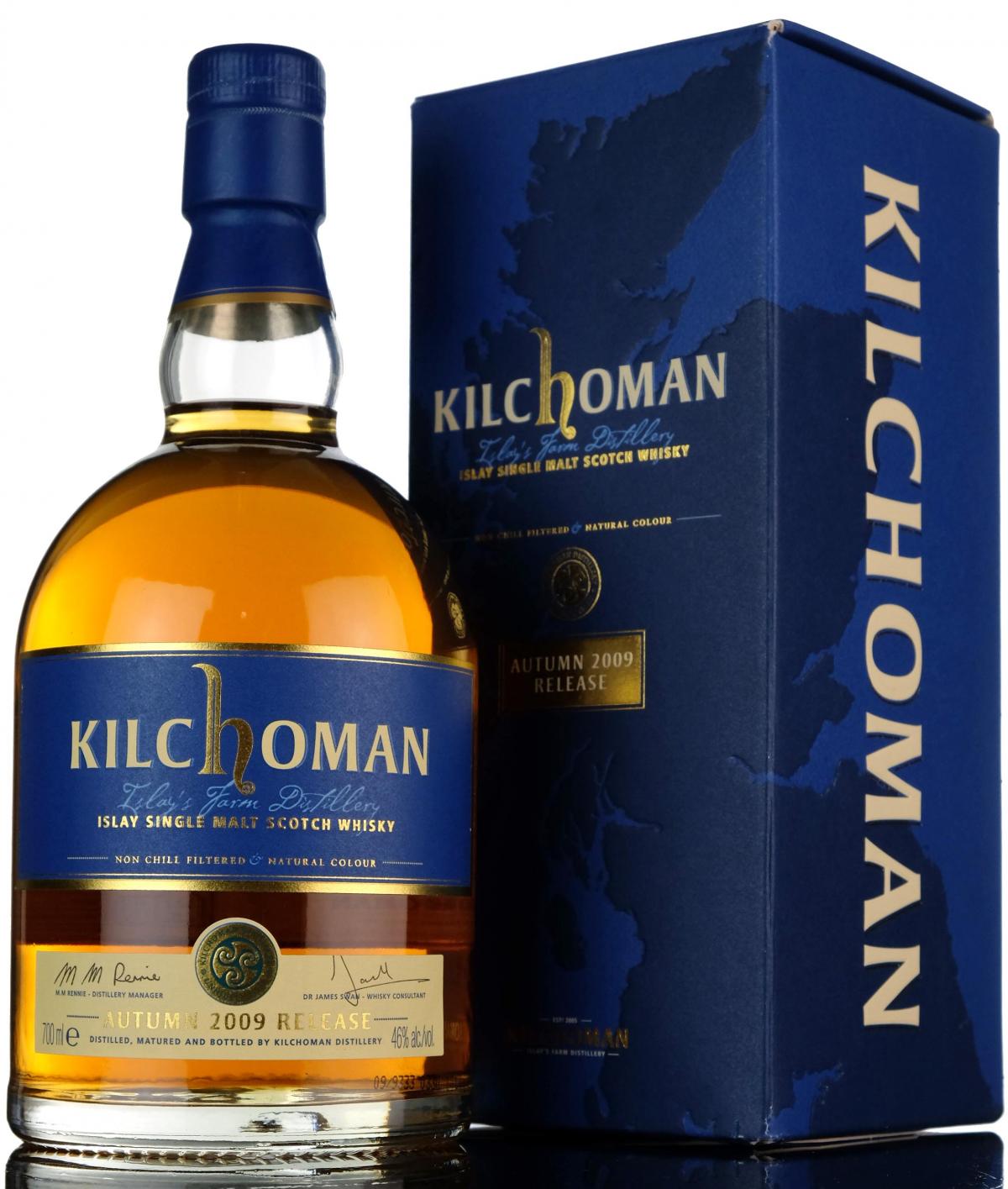 Kilchoman Autumn 2009 Release