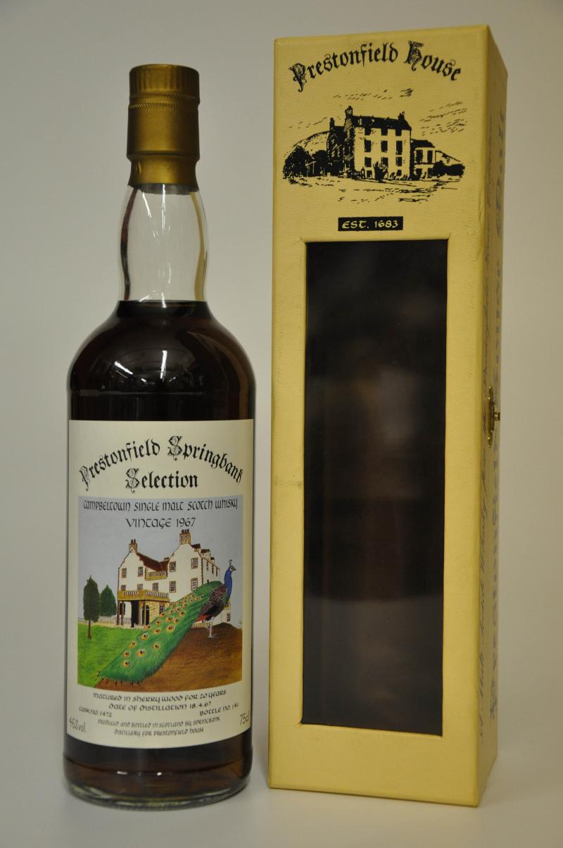 Springbank 1967 - Prestonfield House