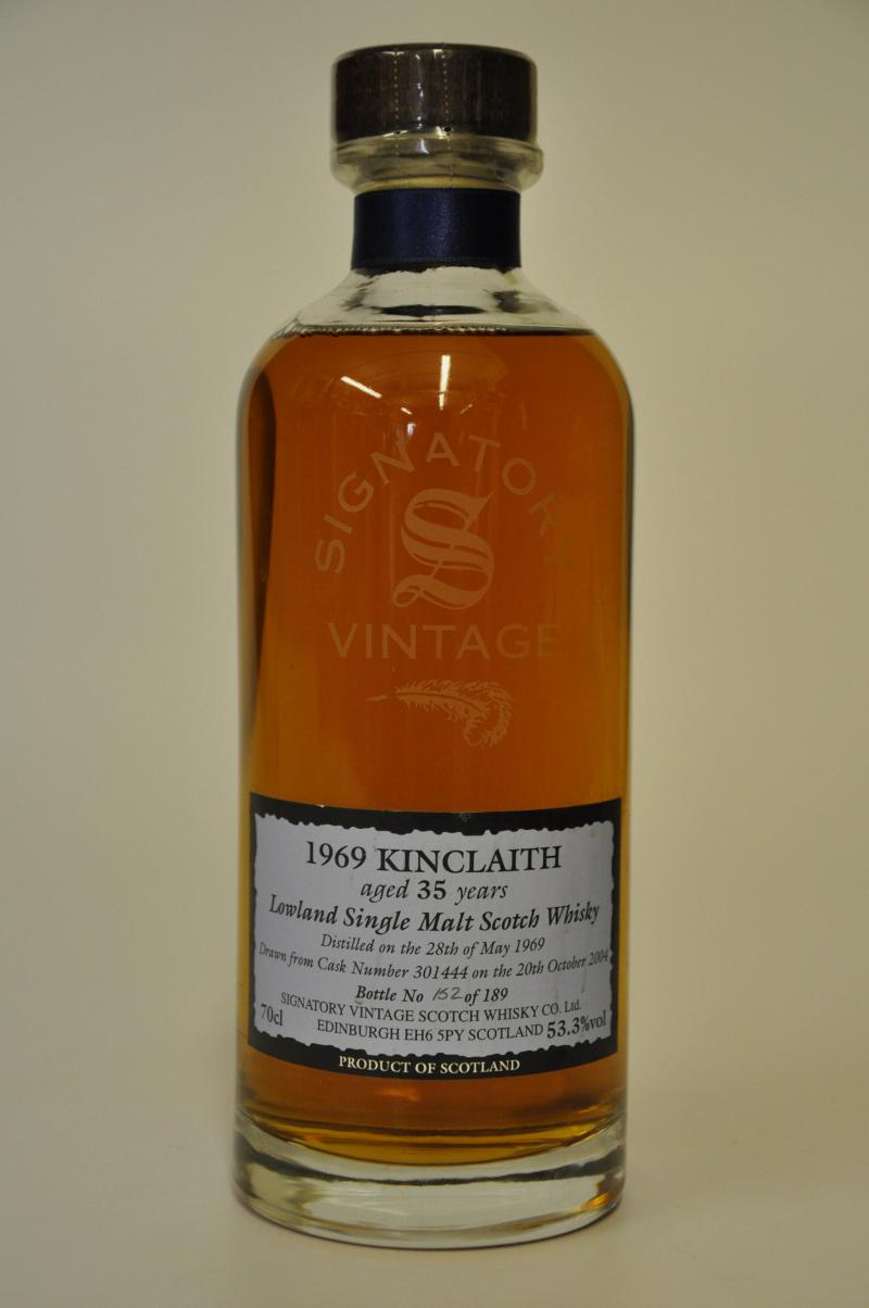 Kinclaith 1969-2004 - 35 Year Old - Signatory Vintage - Cask 301444