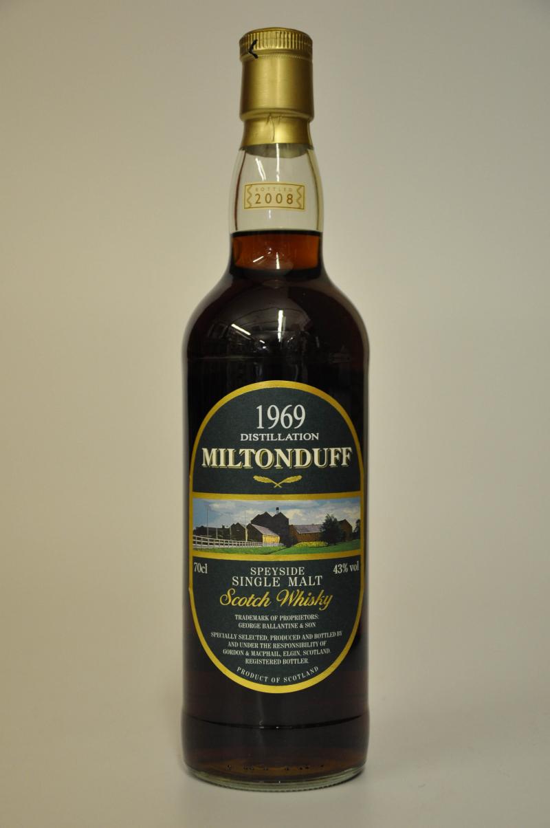 Miltonduff 1969 - Gordon & MacPhail - Dark Sherry