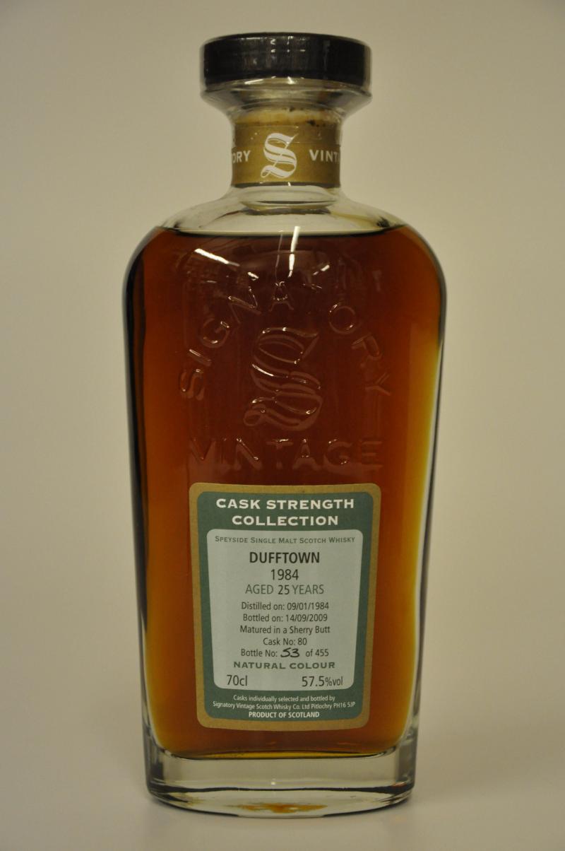 Dufftown 1984-2009 - 25 Year Old - Signatory Vintage