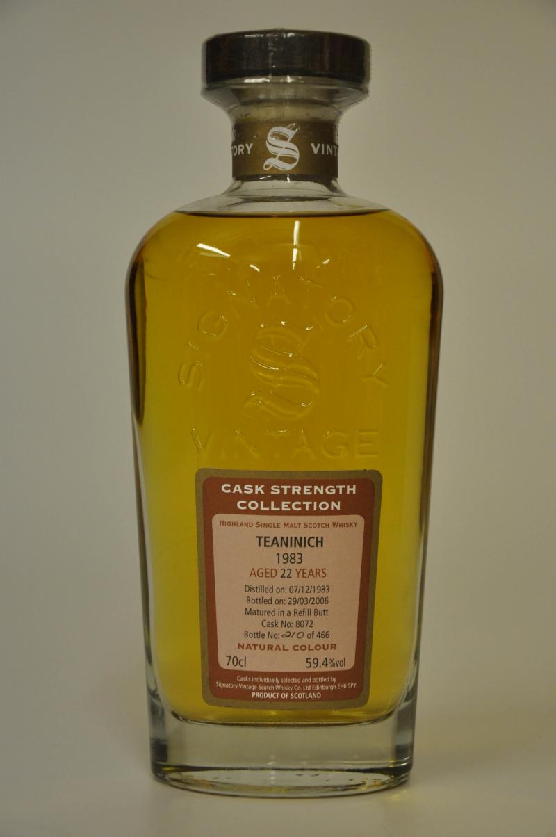 Teaninich 1983-2006 - 22 Year Old - Signatory Vintage