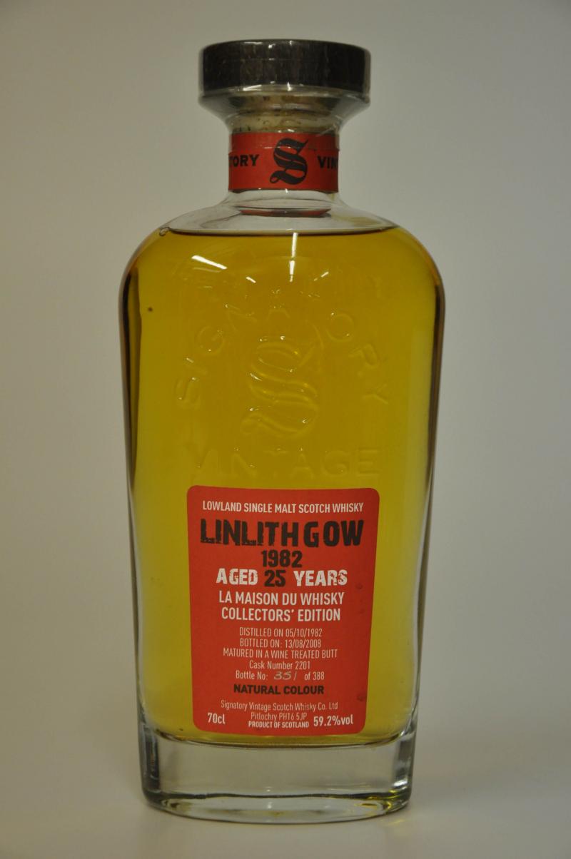 Linlithgow 1982-2008 - 25 Year Old - La Maison Du Whisky - Signatory Vintage