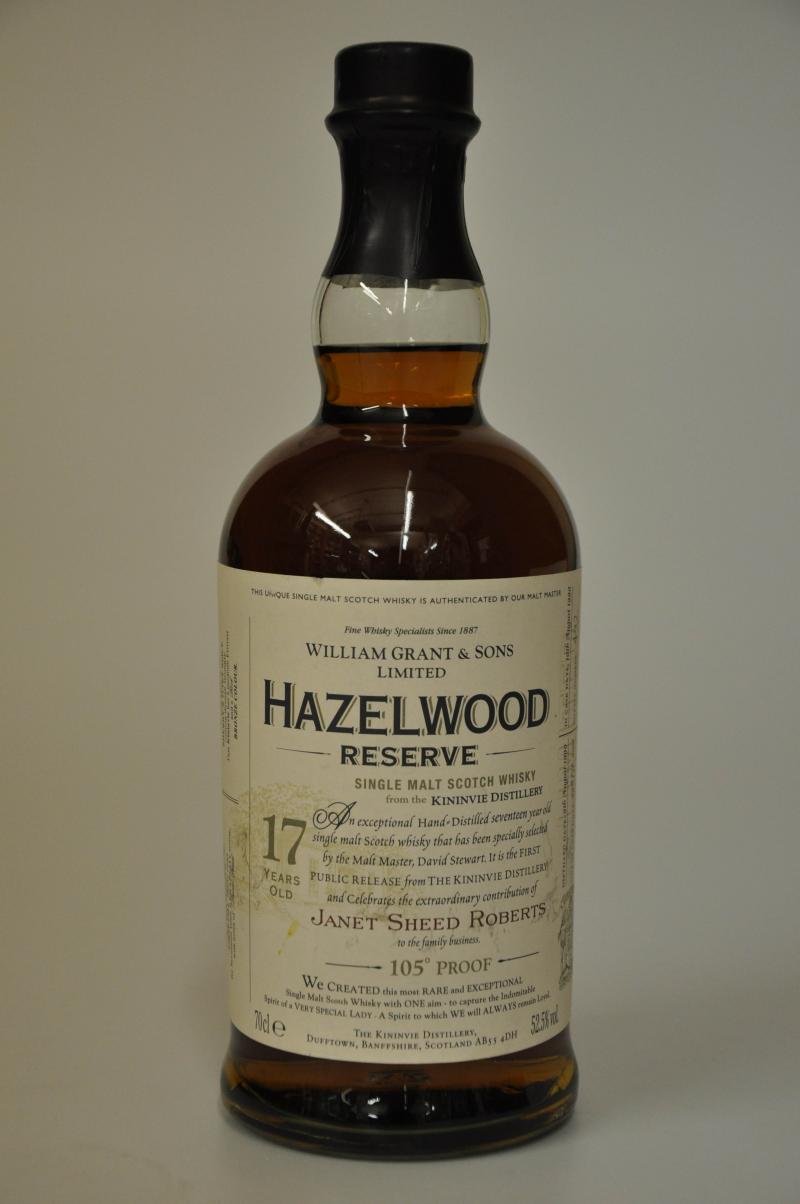 Hazelwood 17 Year Old - 105 Proof - Terminal 5 Release