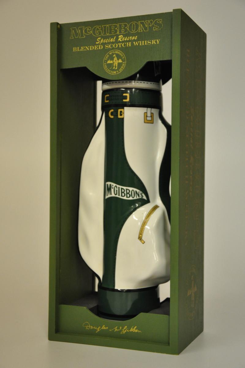 McGibbon\'s Ceramic Golf Bag Special Reserve Whisky