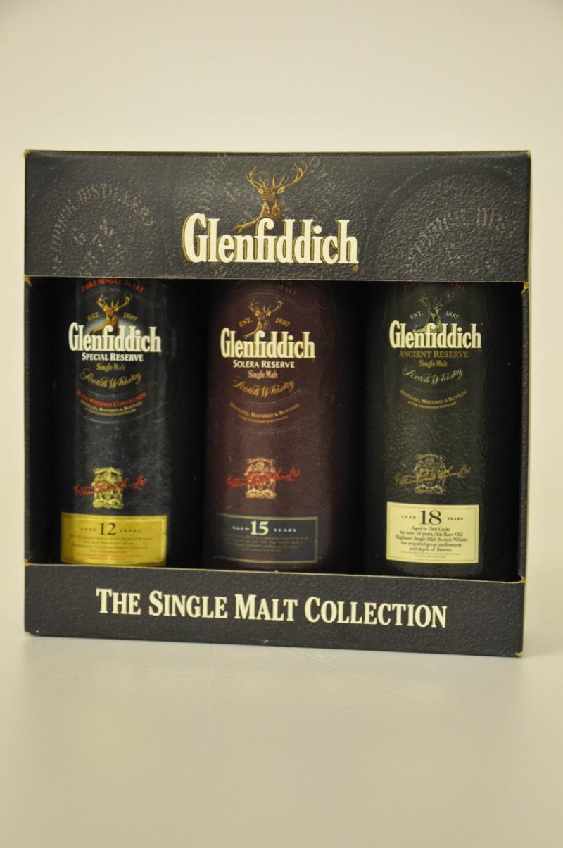 Glenfiddich 3 x 5cl