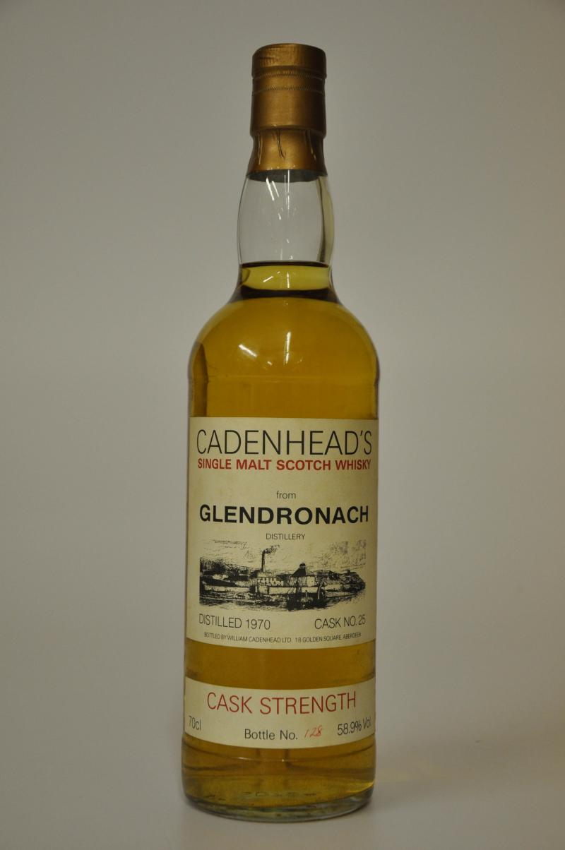 Glendronach 1970 - Cadenheads Cask 25