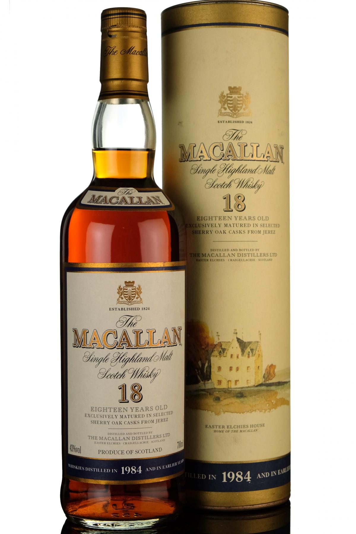 Macallan 1984 - 18 Year Old