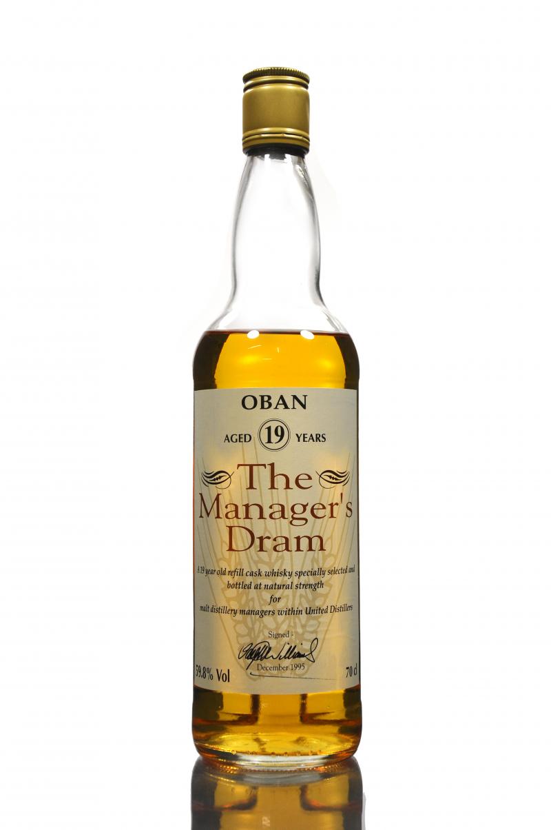 Oban 19 Year Old - Manager\'s Dram