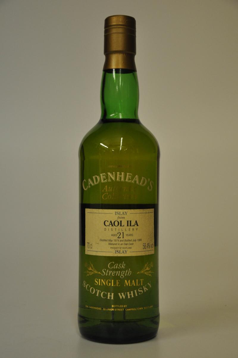 Caol Ila 1974-1995 - 21 Year Old - Cadenheads Authentic Collection
