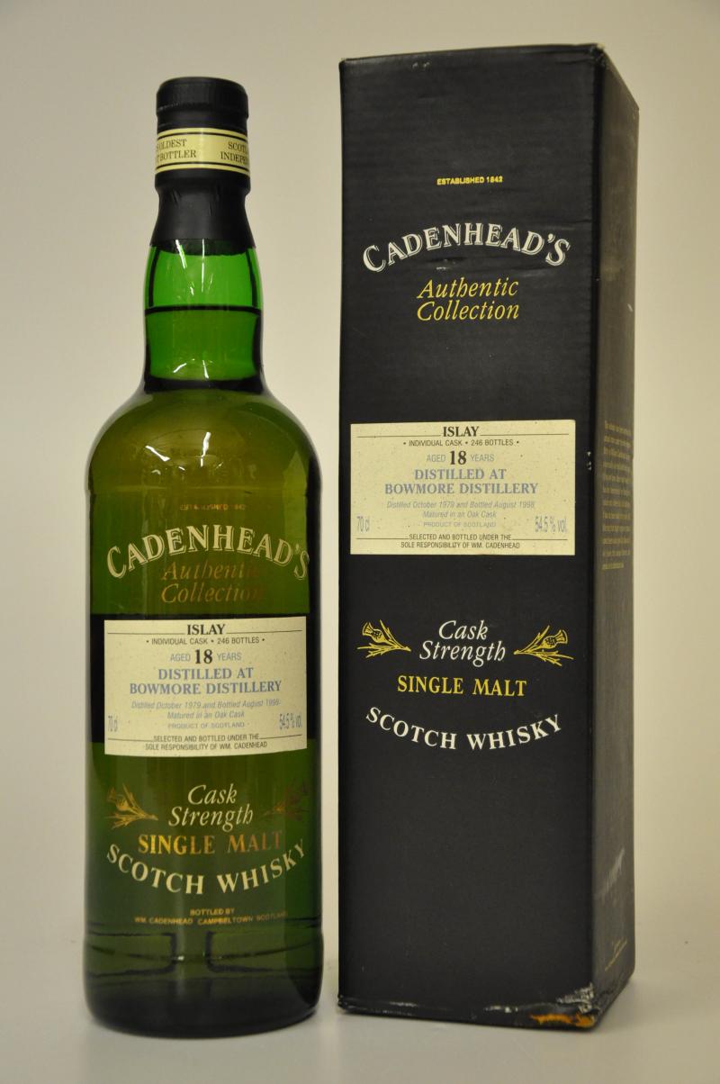 Bowmore 1979-1998 - 18 Year Old - Cadenheads Authentic Collection