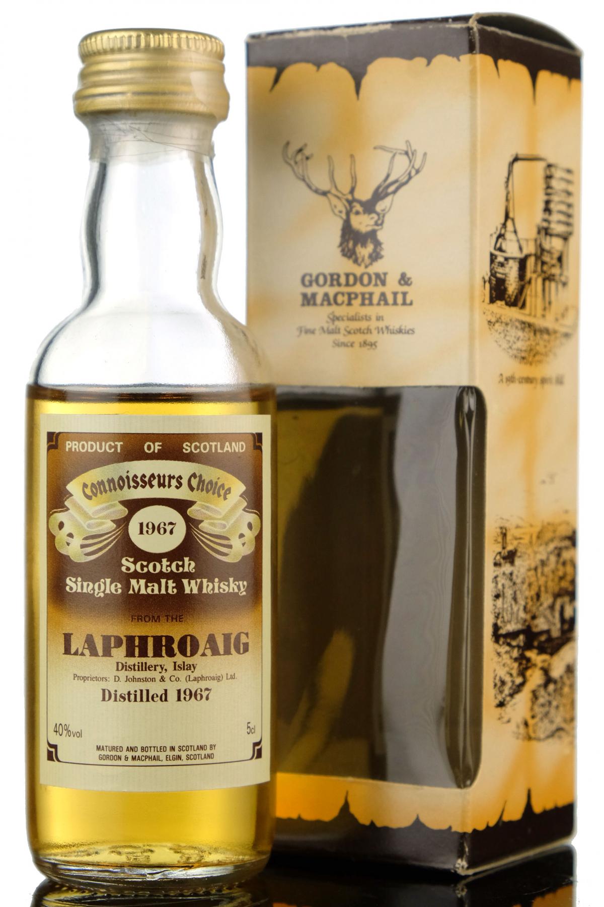 Laphroaig 1967 - Connoisseurs Choice Miniature