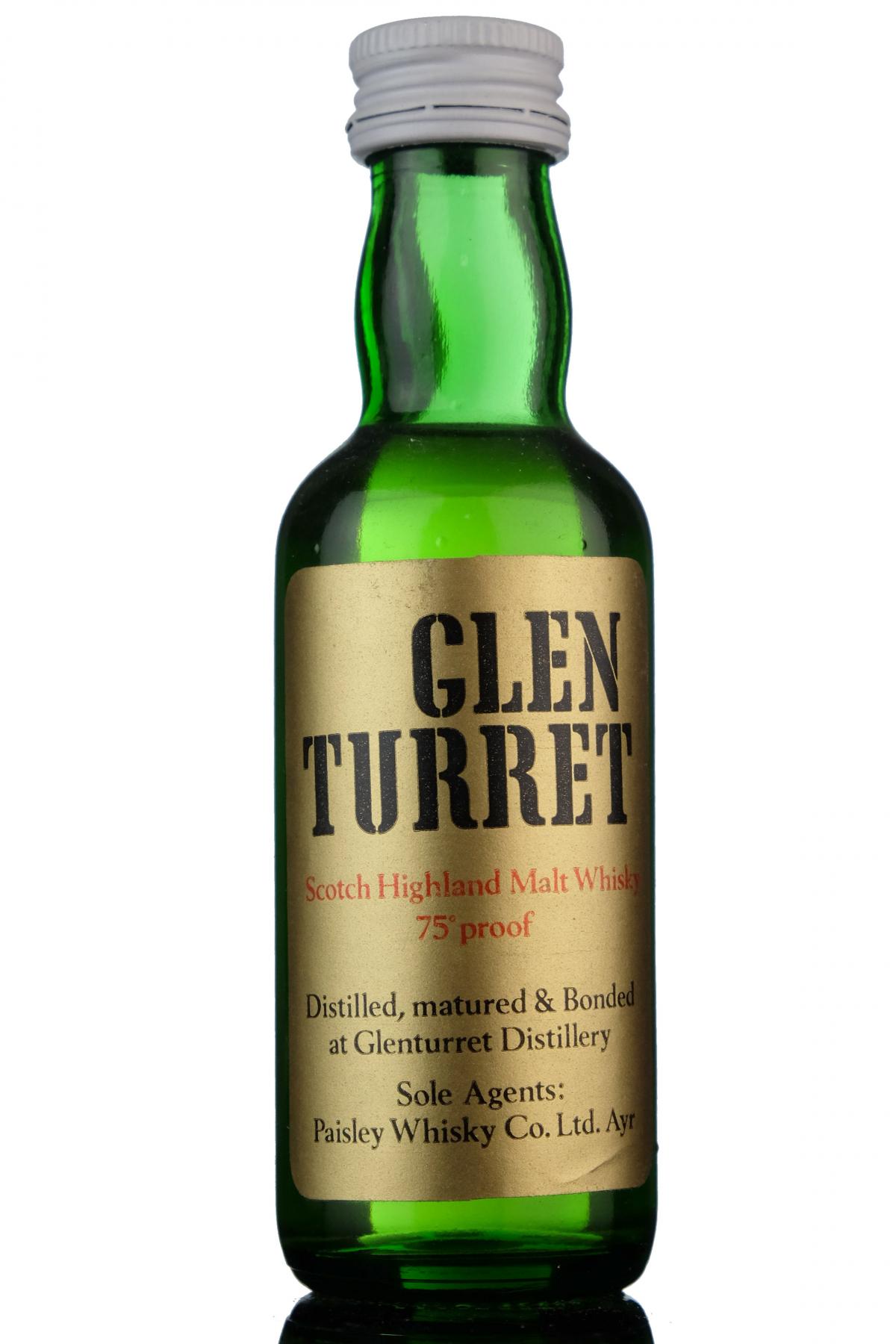 Glenturret 75 Proof Miniature