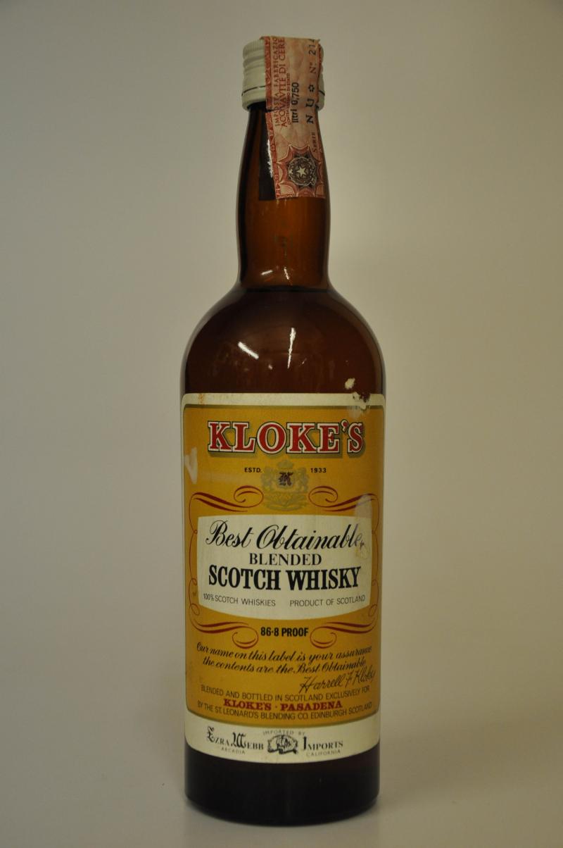 Kloke\'s Blended Scotch Whisky